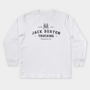 Jack Burton Trucking - Est. 1986 Kids Long Sleeve T-Shirt